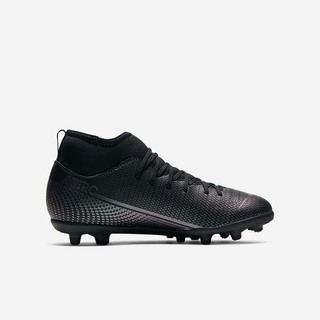 Ghete Fotbal Nike Jr. Mercurial Superfly 7 Club MG Multi-Ground Fete Negrii | QHCY-25794